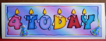 4 Today Candles by Anne Jackson