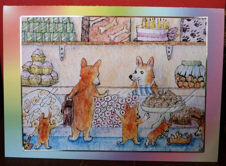 A4 in the Cake Shop by Anne Jackson