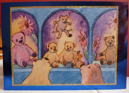 Window Shopping for Teddy Bears by Anne Jackson