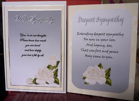 Sympathy Wreath Background by Anne Jackson