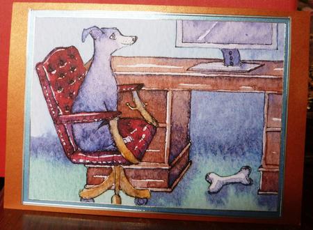 Yayyy! a New Job. Promotion to a Padded Chair at Last!!! by Anne Jackson