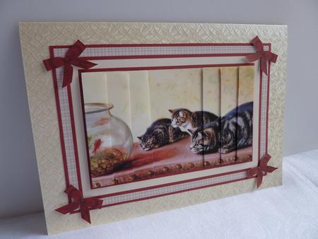 Kittens Lunch Time Side Stacker Sheet by Anne Jackson