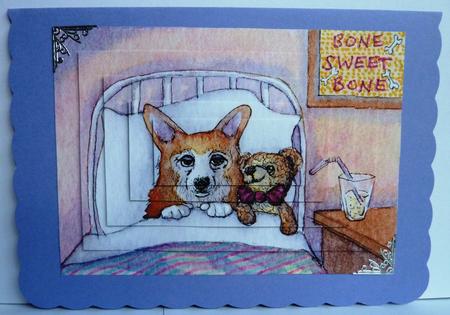Get Well Dog and Teddy by Anne Jackson