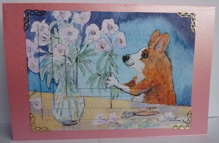 She'd Taken Up Flower Arranging Pyramid by Anne Jackson