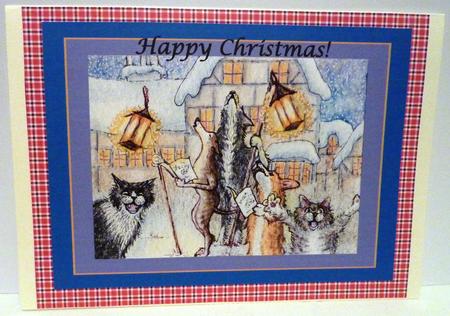 Carol Singers - Howls and Yowls - Happy Christmas! by Anne Jackson