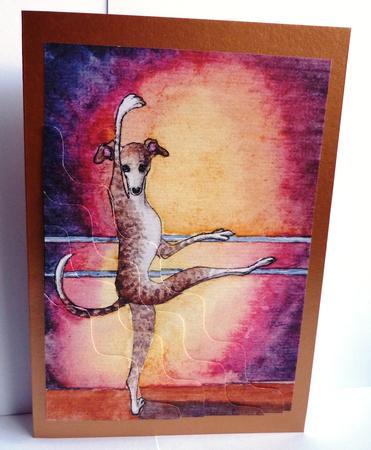 This Ballerina Practised Every Chance She Got Wavy Stacker by Anne Jackson