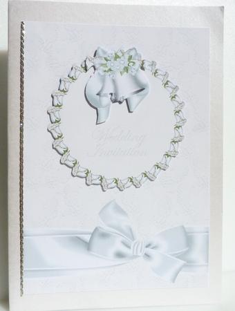 Peach Lace Wedding Invitation by Anne Jackson