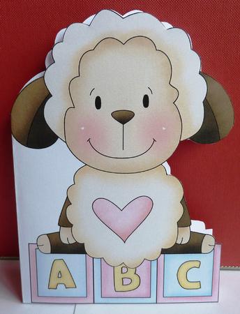 Baby Sheep Clip Art by Anne Jackson