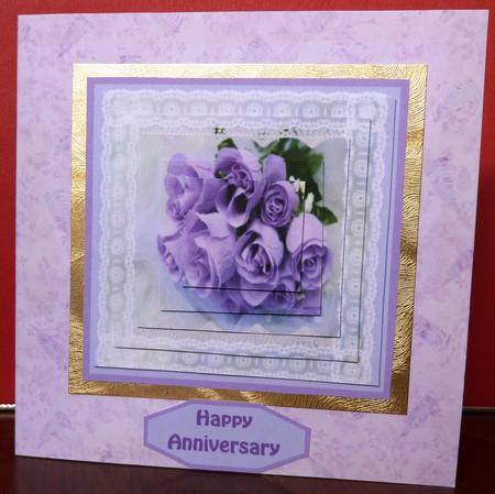 Purple Roses by Anne Jackson