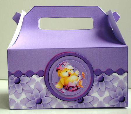 Easter Gift Box (purple) by Anne Jackson