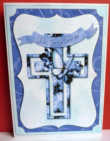 Easter Cross Topper by Anne Jackson
