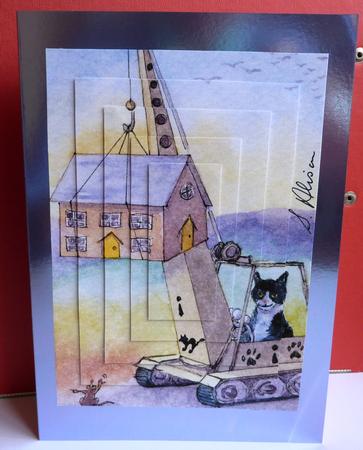 If You Want Something Done, Ask a Busy Cat! Pyramid by Anne Jackson