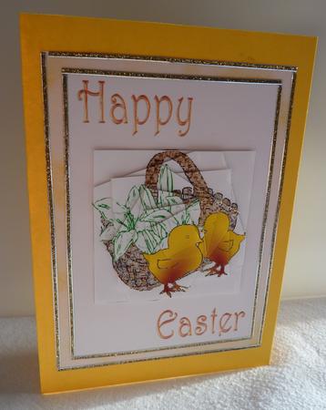 Easter Basket Spyramage by Anne Jackson