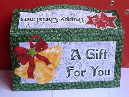Happy Christmas Money Wallet #1 by Anne Jackson