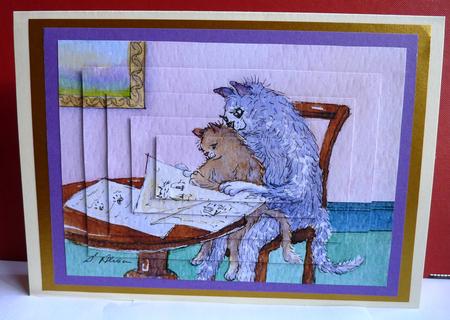 They Were Starting a Scrapbook Journal Pyramage by Anne Jackson