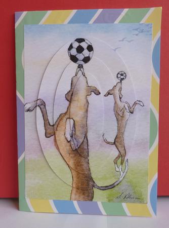 They Took Their Football Training Very Seriously Pyramage by Anne Jackson
