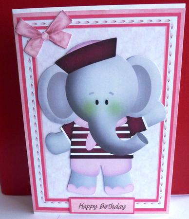 Lollypop Elephant Girl by Anne Jackson