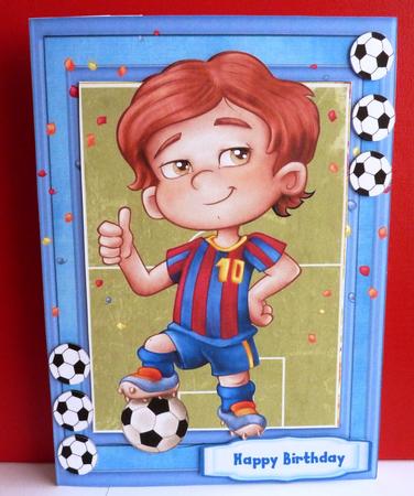 Lovely Little Football Champion  by Anne Jackson