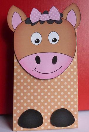 3D Gigi Horse Character Gift Bag Mini Kit by Anne Jackson