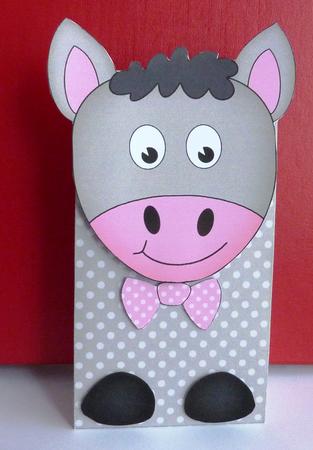 3D Gigi Horse Cute Character Gift Bag Mini Kit by Anne Jackson