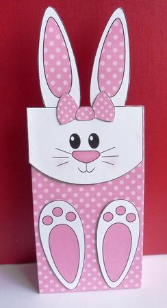 3D Bunny Cute Character Gift Bag Mini Kit by Anne Jackson