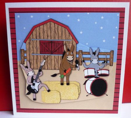 Donkeys Rock Mini Kit by Anne Jackson