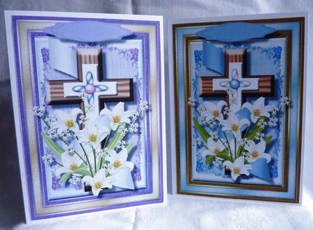 Lovely Toppers for Easter or Sympathy  by Anne Jackson