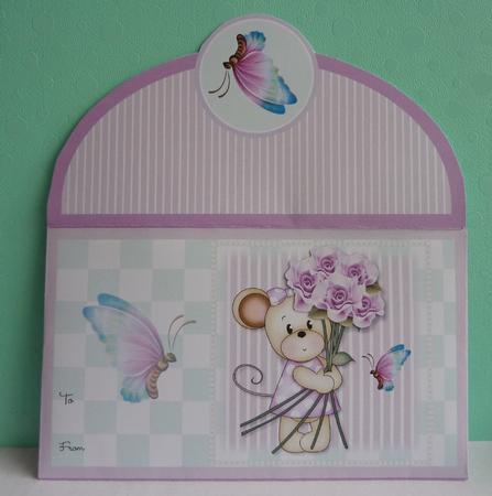 Maisy with Roses Money Wallet by Anne Jackson