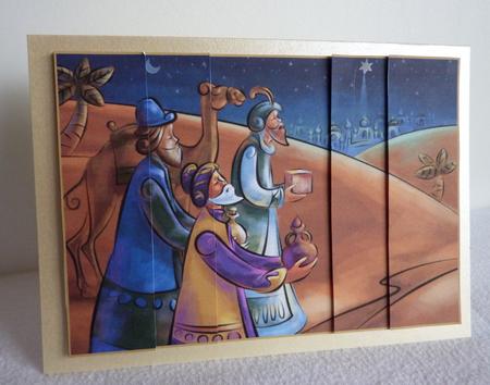 We 3 Kings Side Stacker by Anne Jackson
