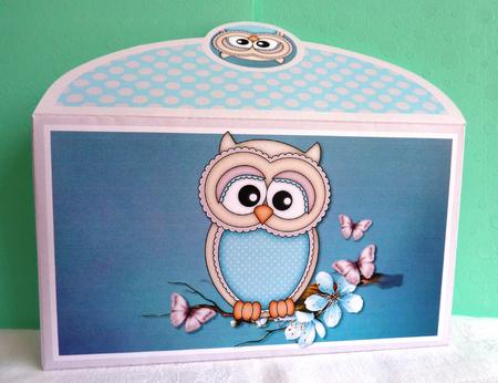 Ollie Owl Money Wallet by Anne Jackson