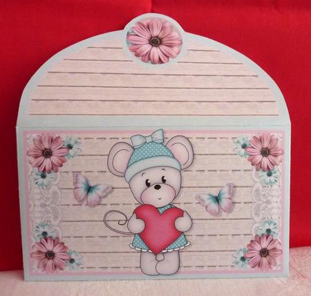 Maisy with Heart Money Wallet by Anne Jackson
