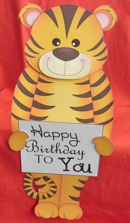 3D on the Shelf Everlasting Calendar Kit - Little Tiger by Anne Jackson