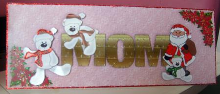 Mom Christmas Bears by Anne Lawson