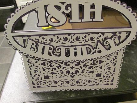 18th Birthday Buckle Card by Anne-marie Wheeler