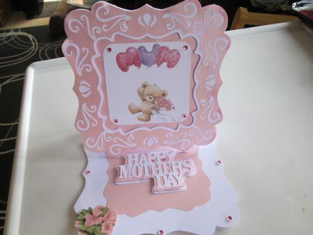 649 Fancy Window Easel Card      Multiple Machine Formats by Anne-marie Wheeler