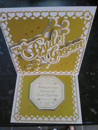 To the Bride and Groom Topper by Anne-marie Wheeler
