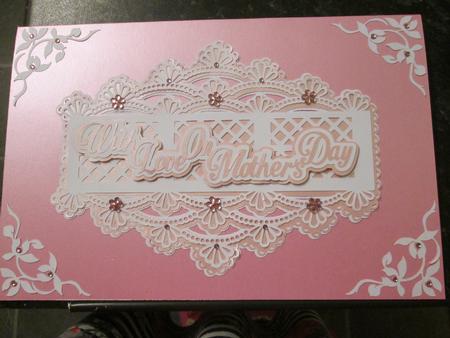 With Love on Mothers Day Topper by Anne-marie Wheeler