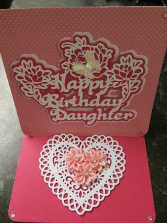 Birthday Layered Son & Daughter Floral Toppers - /c by Anne-marie Wheeler