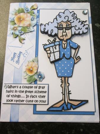 Stella What's a Couple of Gray Hairs by Anne-marie Wheeler