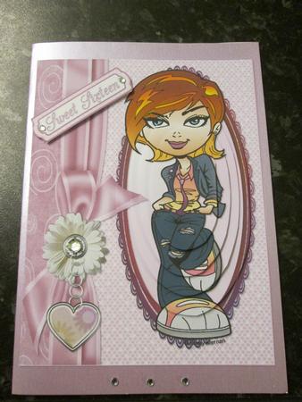 Teen Diva Birthday Sweet Sixteen Pyramid by Anne-marie Wheeler