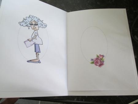 Stella Laughs About Getting Older Insert by Anne-marie Wheeler