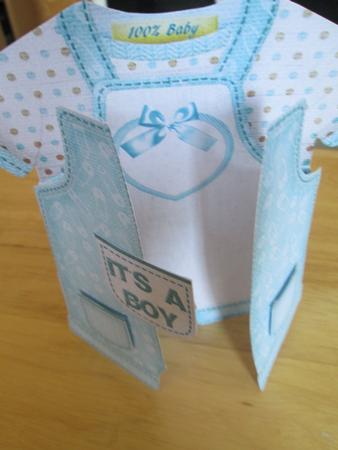 New Baby Romper Boy 3 by Anne-marie Wheeler