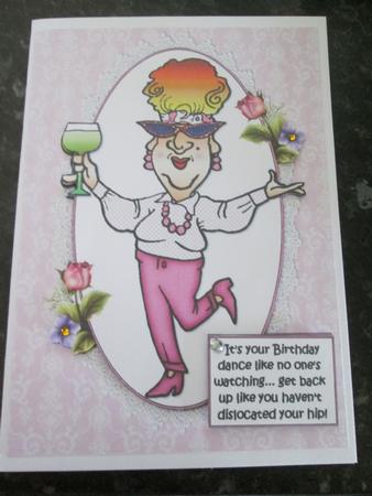 Edna Dance for Your Birthday by Anne-marie Wheeler