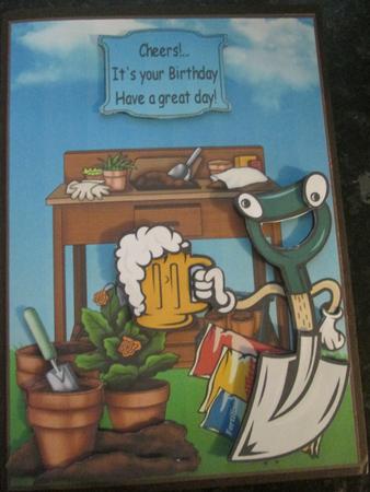 A Beer in the Garden by Anne-marie Wheeler