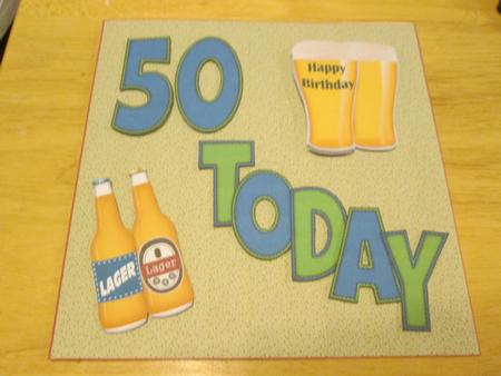 'any Age' with Beer Card Kit by Anne-marie Wheeler