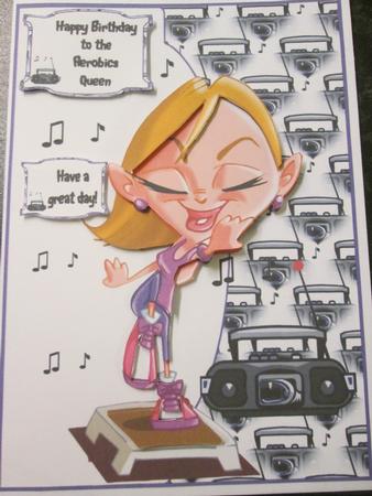 Aerobics Queen by Anne-marie Wheeler