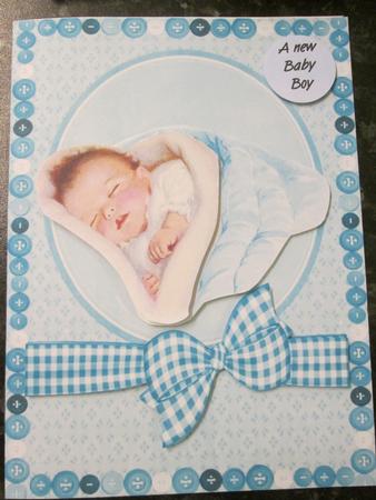Beautiful Bouncing Baby Boy by Anne-marie Wheeler