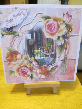 Rose Cafe Pyramid by Anne-marie Wheeler