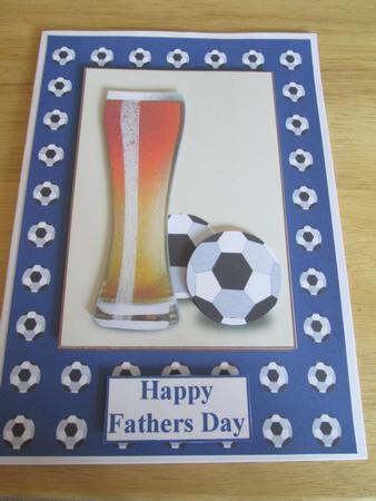 Football Blue by Anne-marie Wheeler