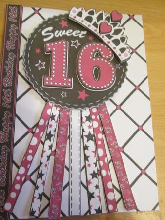Sweet 16 Rosette Over the Edge Mini Kit by Anne-marie Wheeler